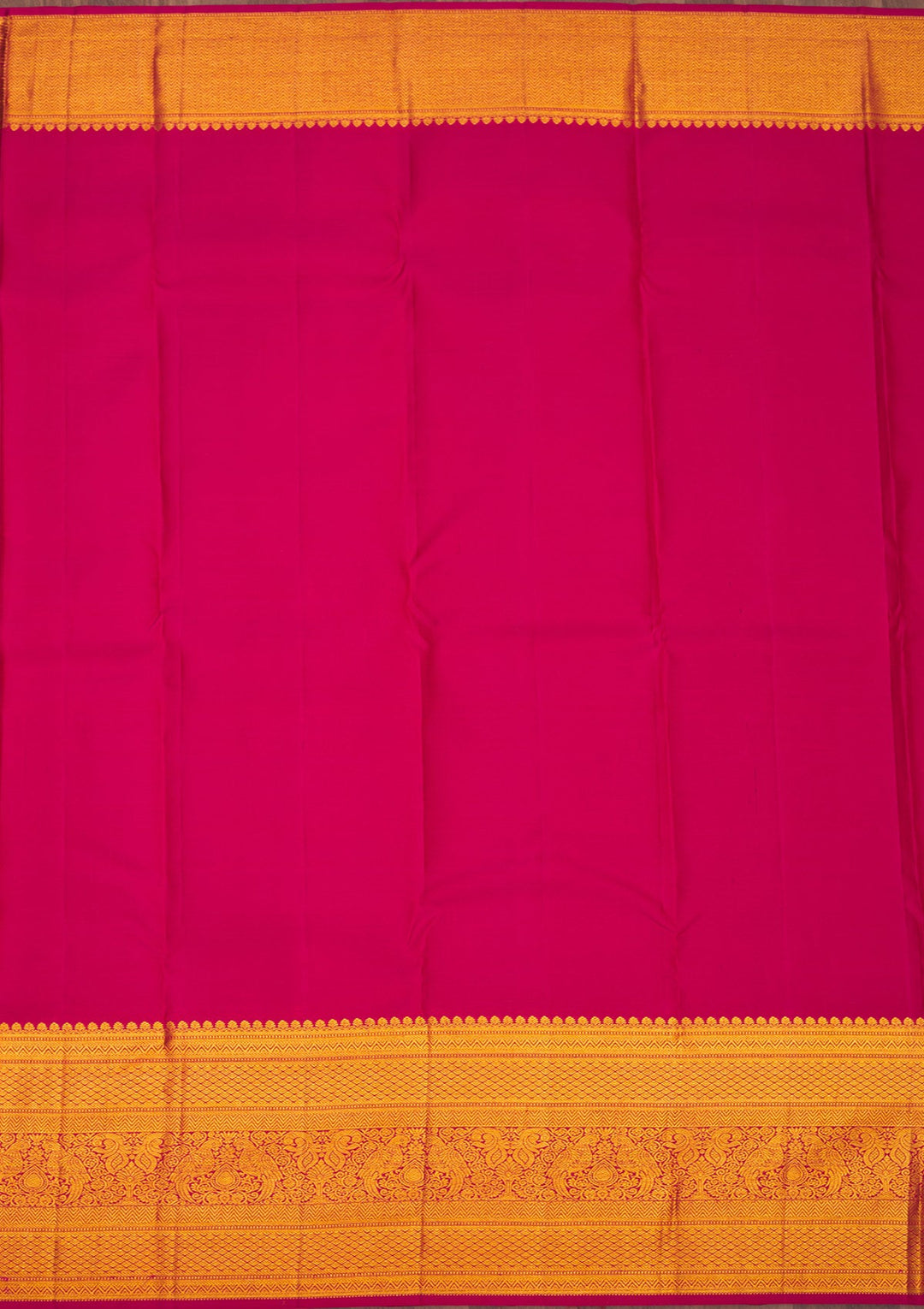 Maroon Zariwork Pure Silk Saree-Koskii