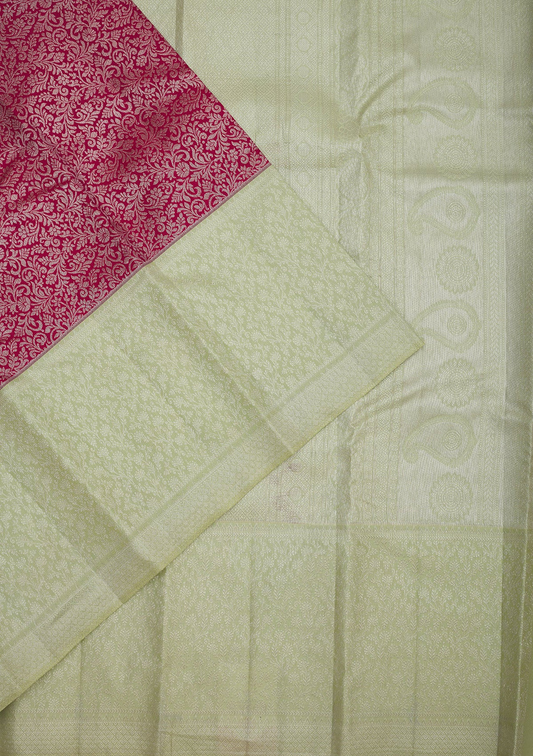 Maroon Zariwork Pure Silk Saree-Koskii