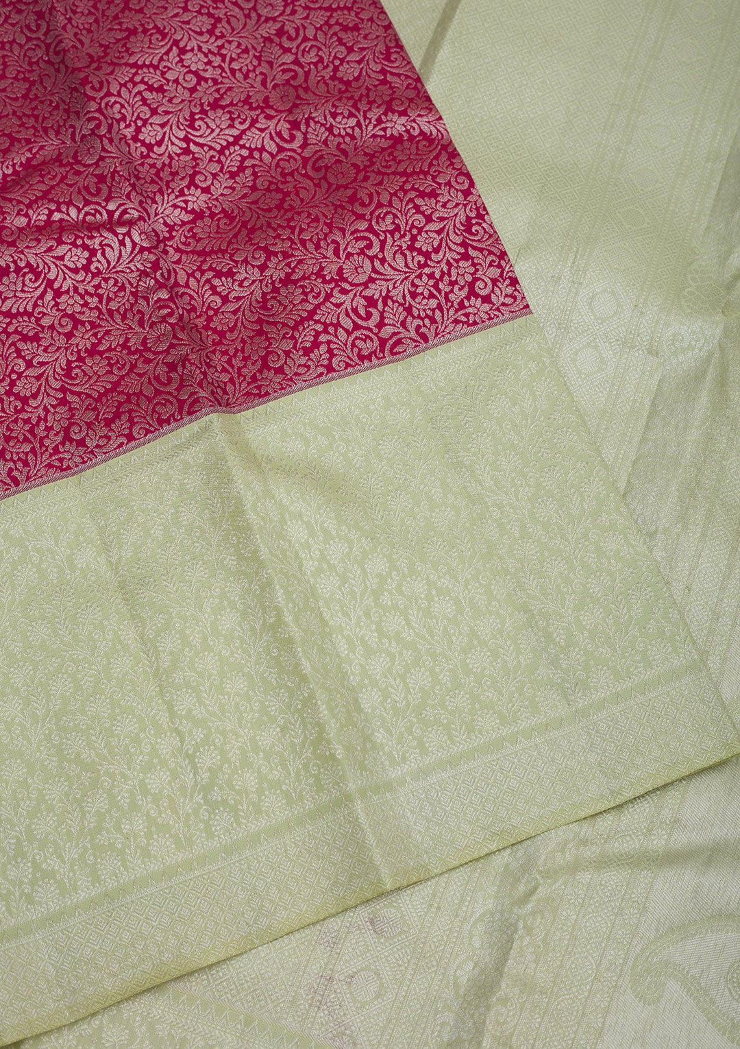 Maroon Zariwork Pure Silk Saree-Koskii