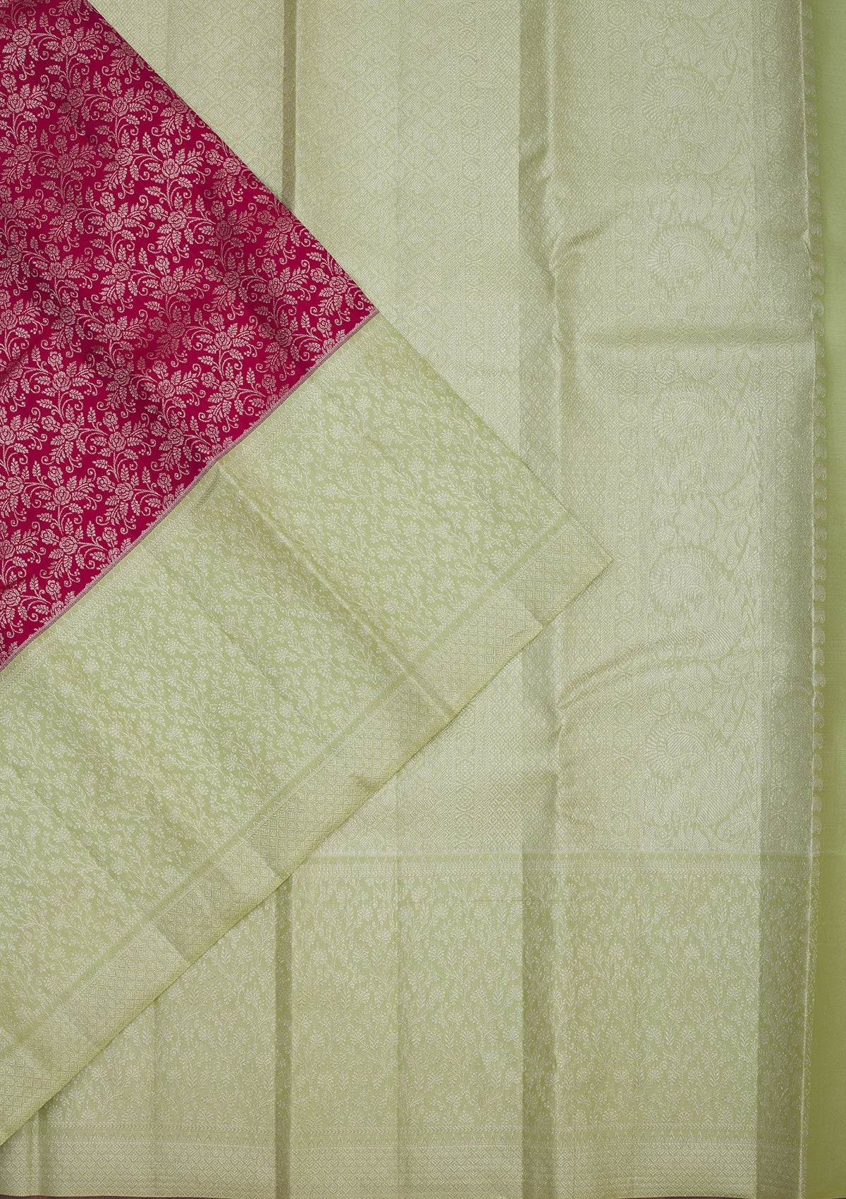 Maroon Zariwork Pure Silk Saree-Koskii