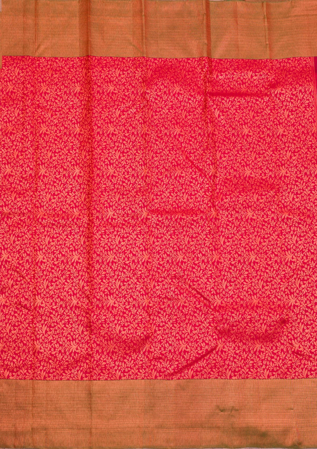 Maroon Zariwork Pure Silk Saree-Koskii