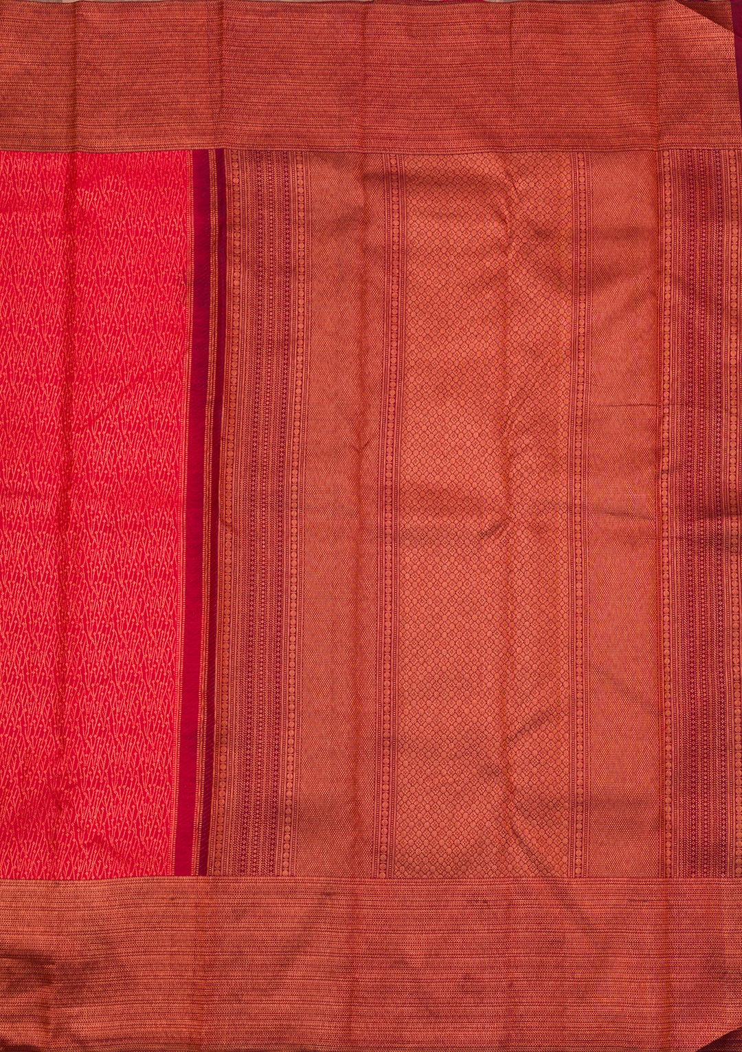 Maroon Zariwork Pure Silk Saree-Koskii