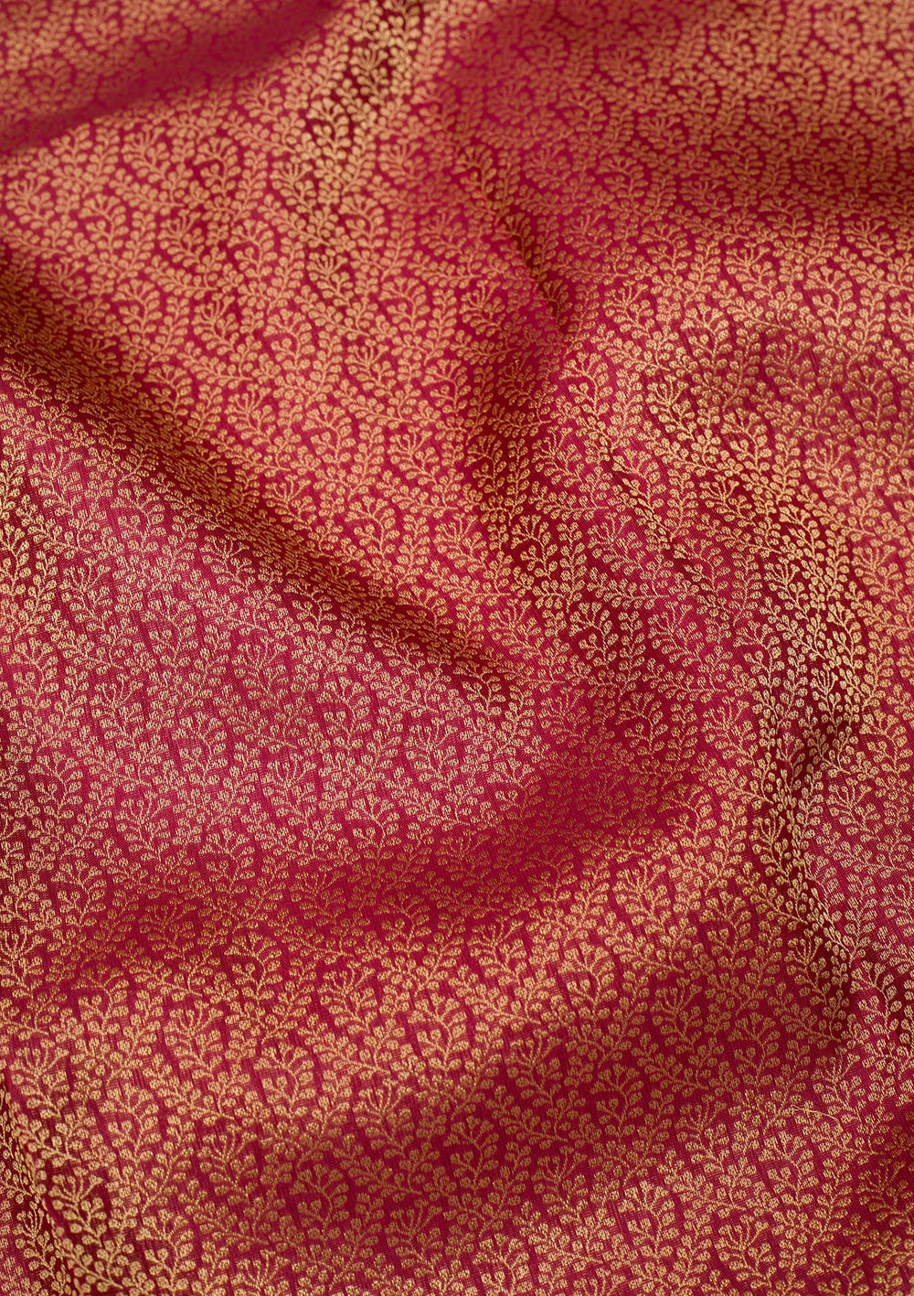 Maroon Zariwork Pure Silk Saree-Koskii