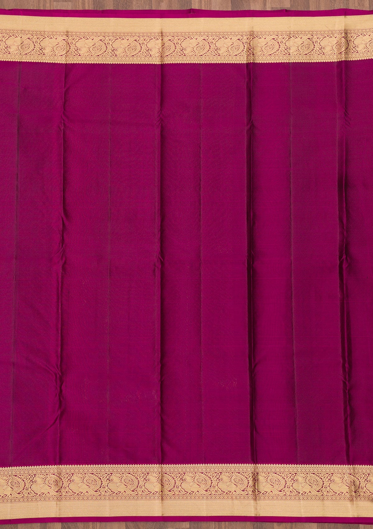 Maroon Zariwork Pure Silk Saree-Koskii