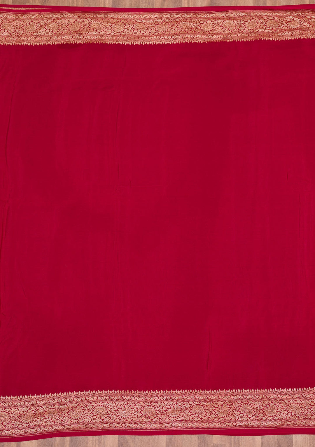 Maroon Zariwork Pure Silk Saree-Koskii