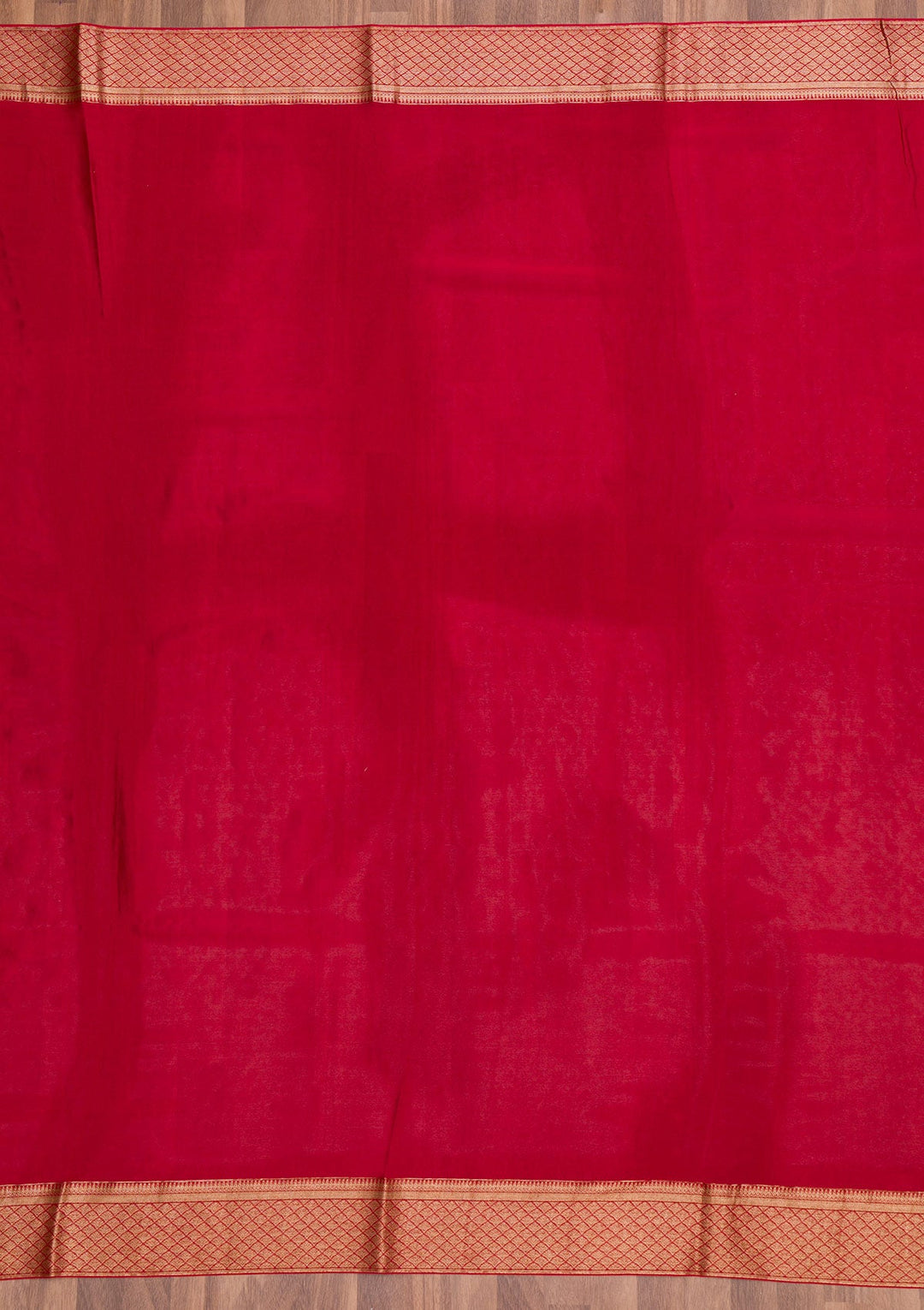 Maroon Zariwork Pure Silk Saree-Koskii