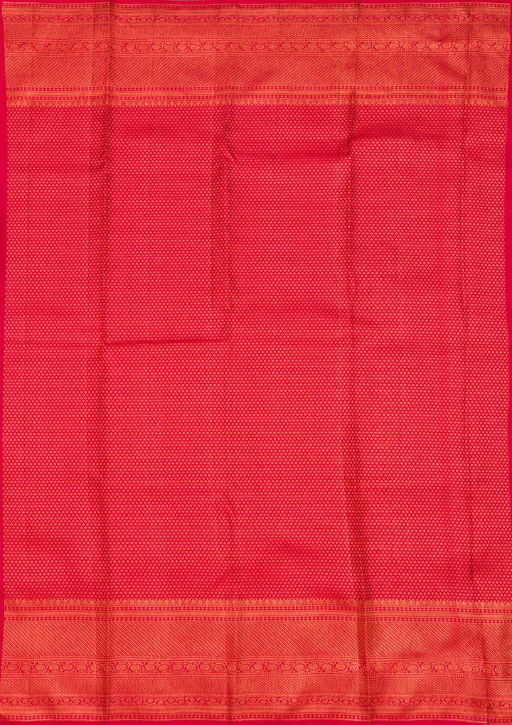 Maroon Zariwork Pure Silk Saree-Koskii