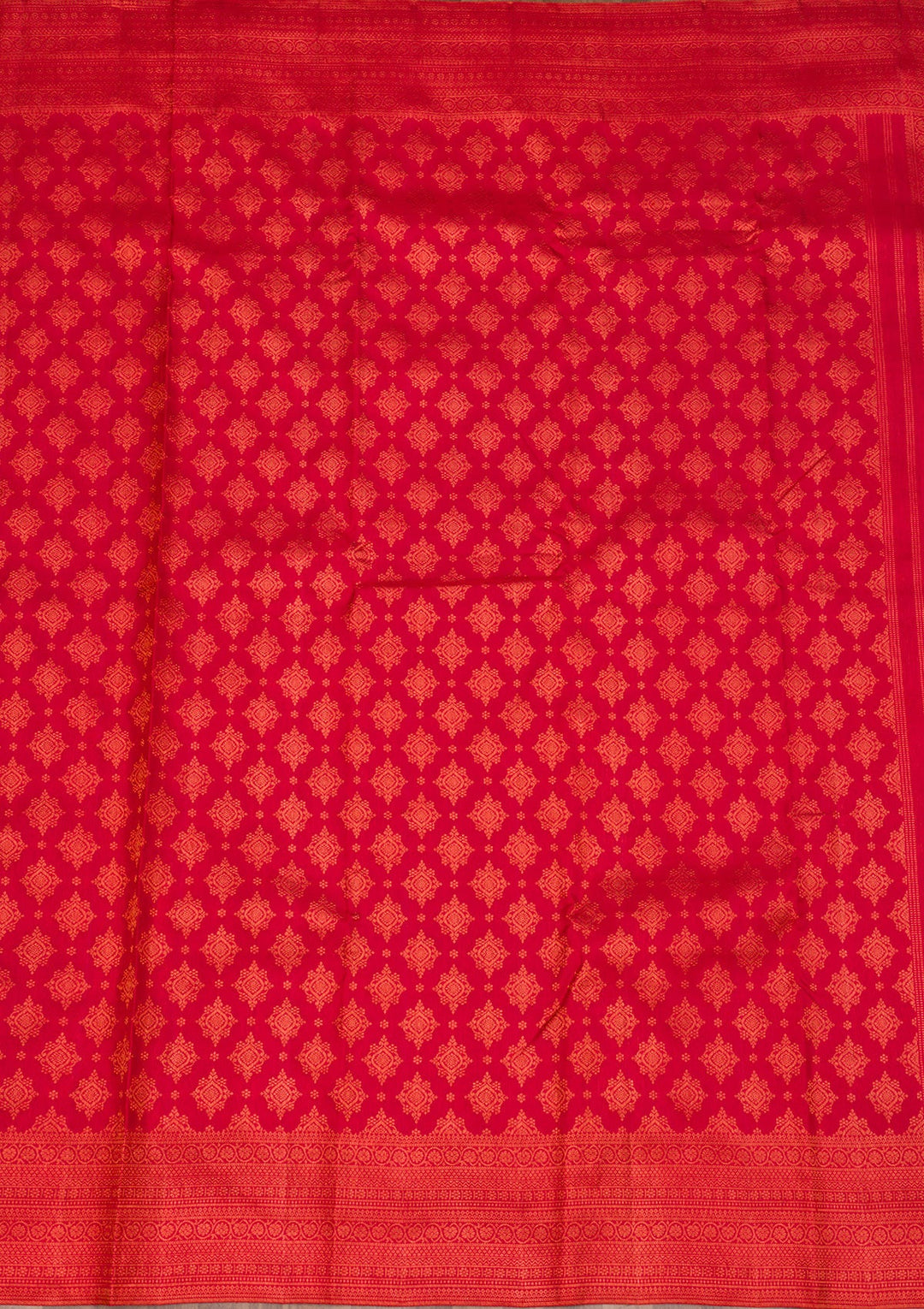 Maroon Zariwork Pure Silk Saree-Koskii
