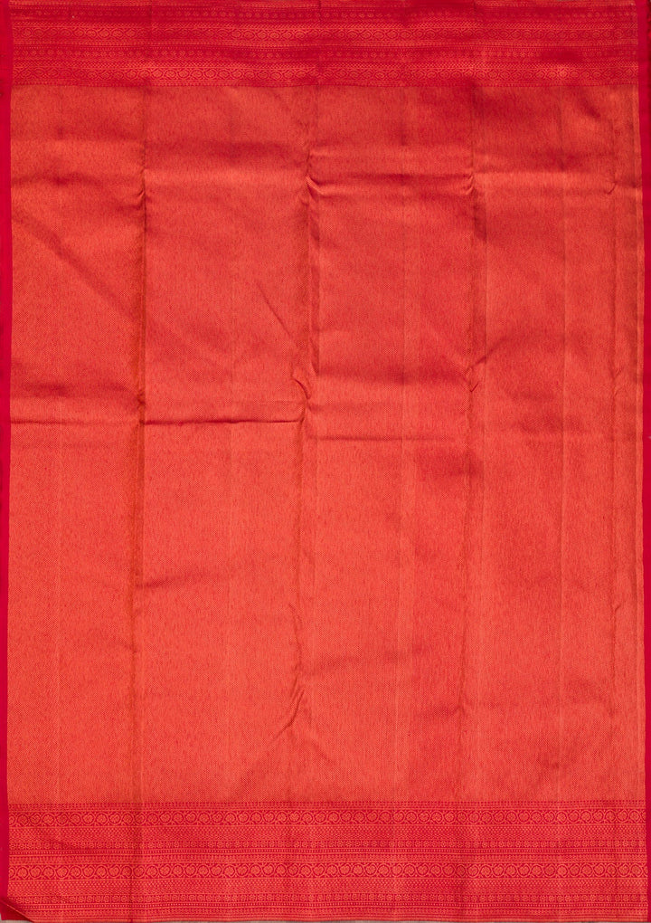 Maroon Zariwork Pure Silk Saree-Koskii