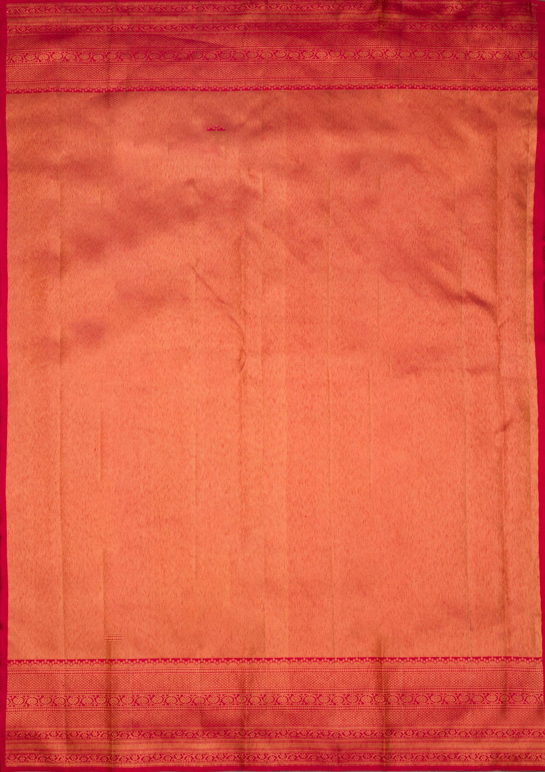 Red Zariwork Pure Silk Saree-Koskii