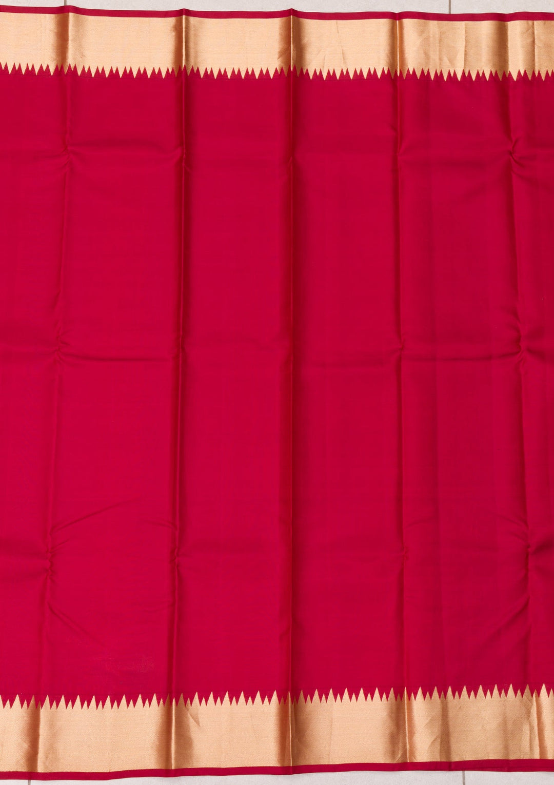 Maroon Zariwork Pure Silk Saree-Koskii