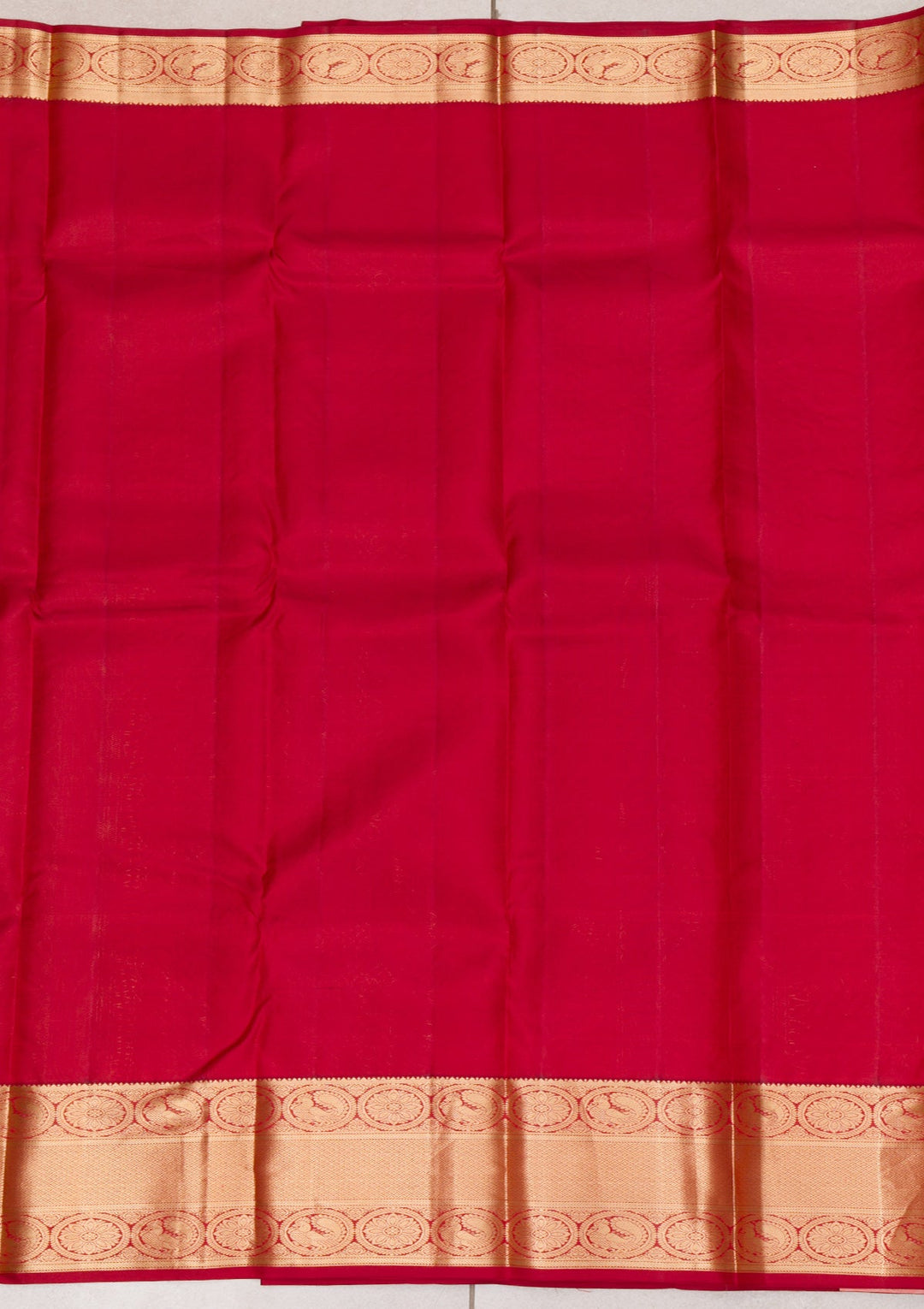 Maroon Zariwork Pure Silk Saree-Koskii