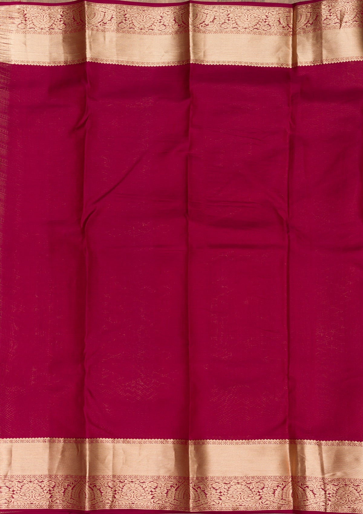 Maroon Zariwork Pure Silk Saree-Koskii