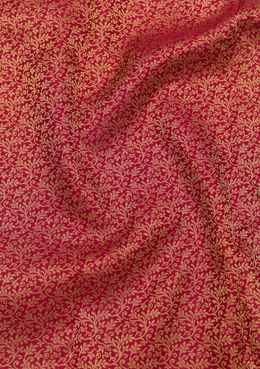 Maroon Zariwork Pure Silk Saree-Koskii