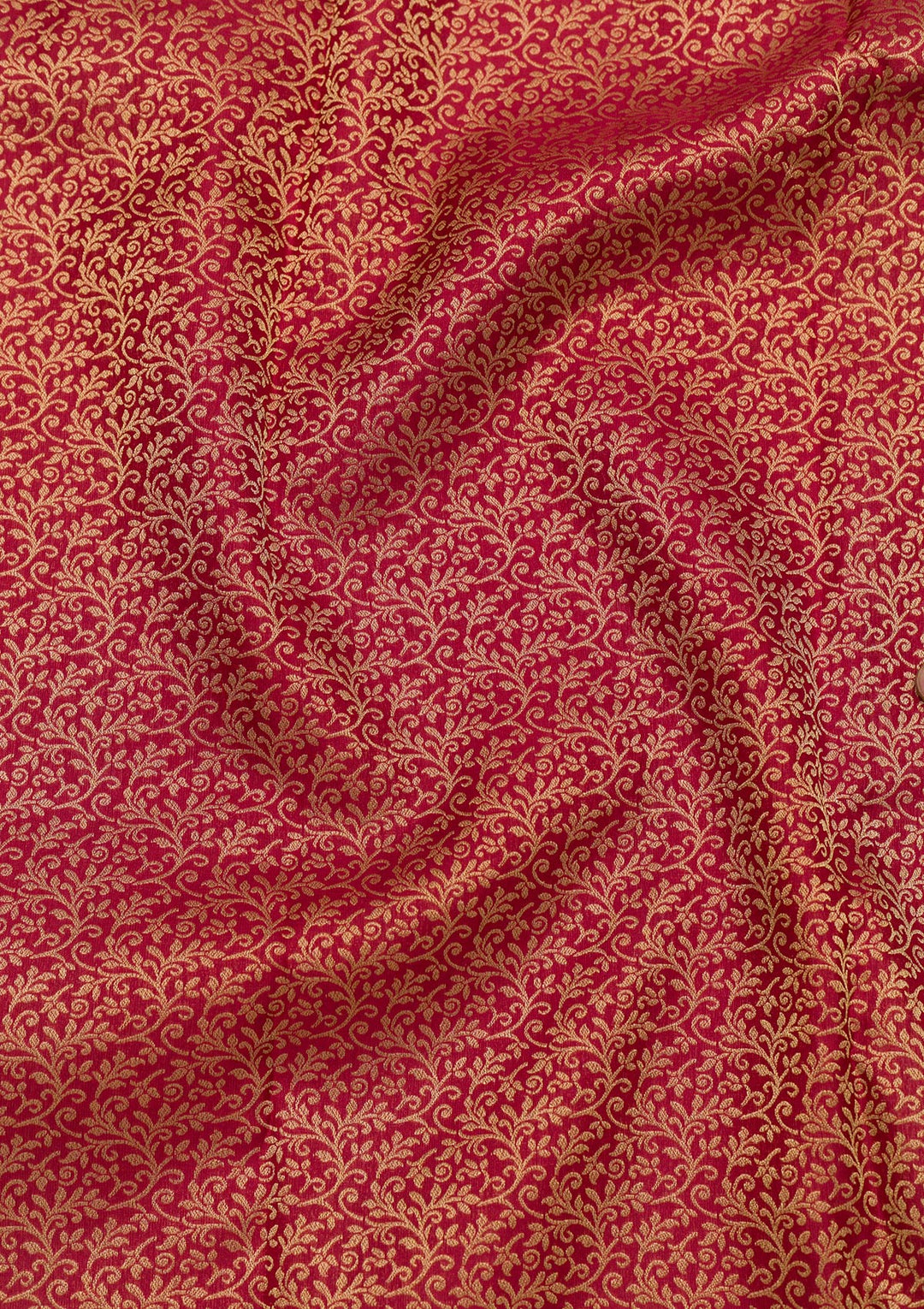 Maroon Zariwork Pure Silk Saree-Koskii
