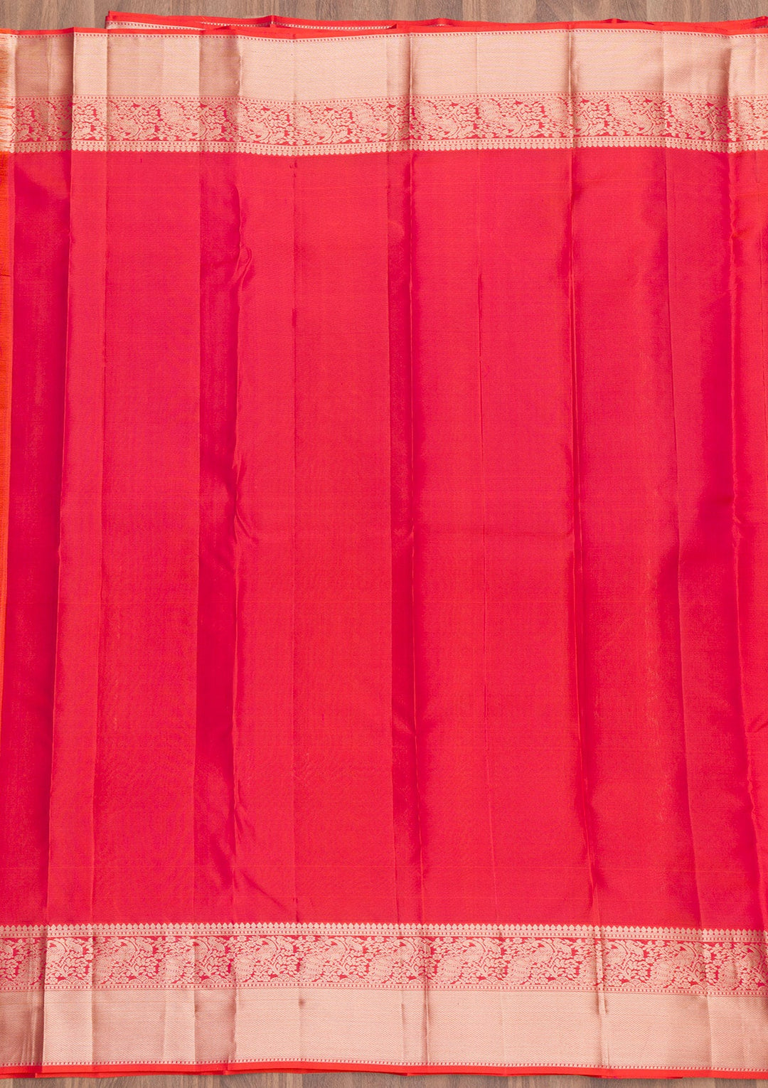 Maroon Zariwork Pure Silk Saree-Koskii