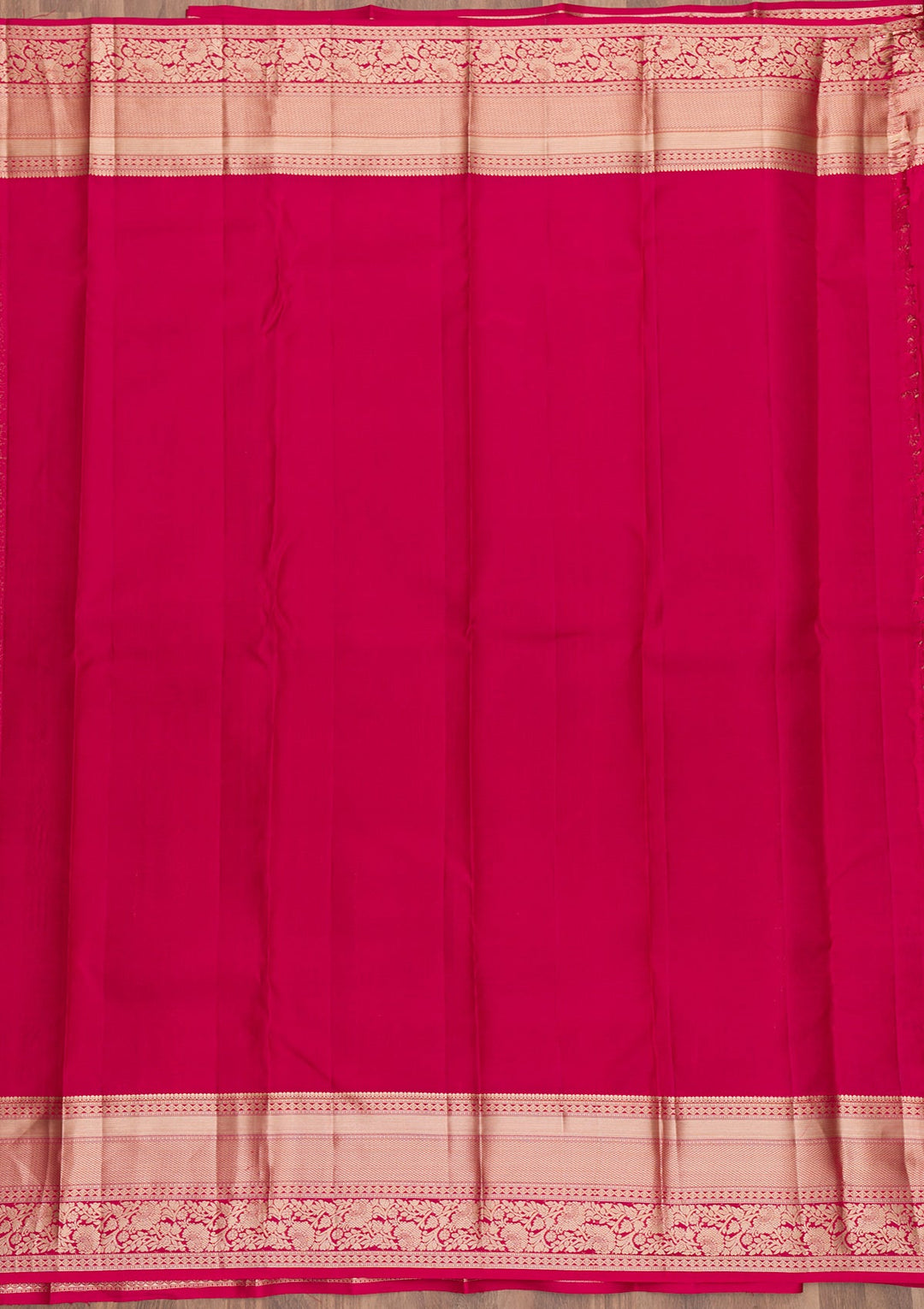 Maroon Zariwork Pure Silk Saree-Koskii