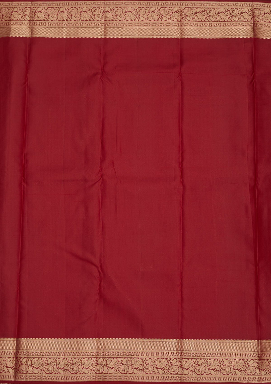 Maroon Zariwork Pure Silk Saree-Koskii