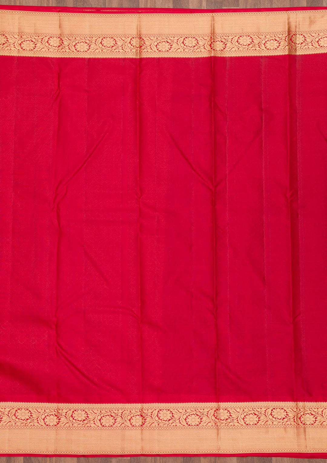 Maroon Zariwork Pure Silk Saree-Koskii