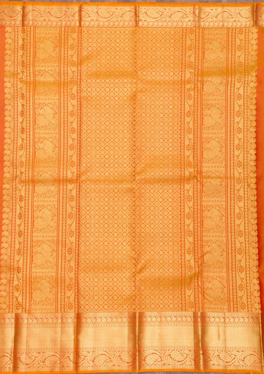 Maroon Zariwork Pure Silk Saree-Koskii