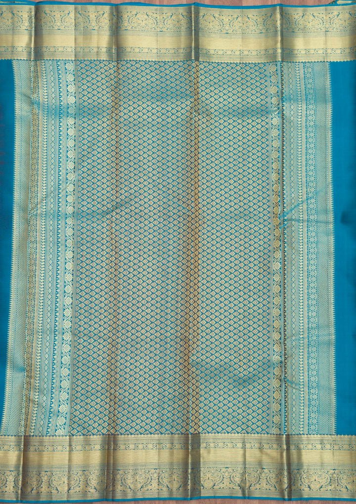 Maroon Zariwork Pure Silk Saree-Koskii