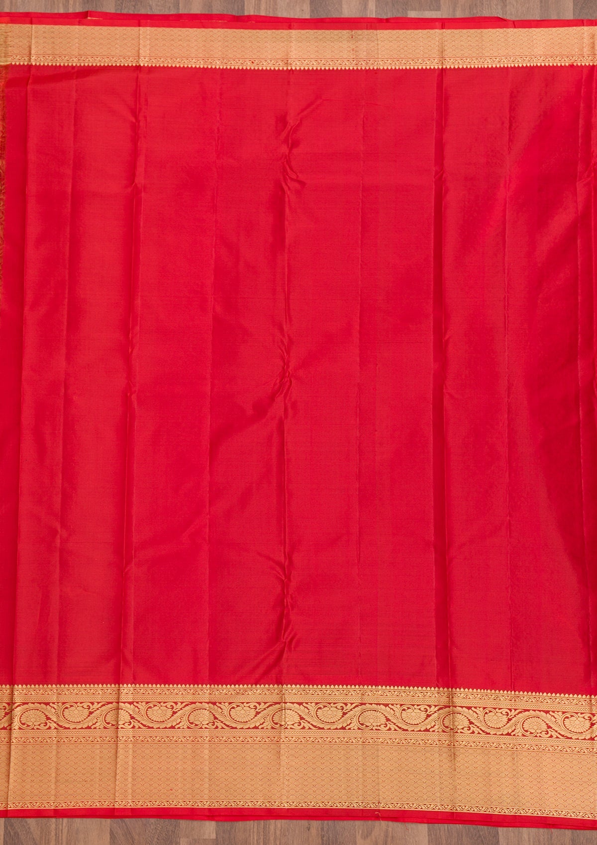 Maroon Zariwork Pure Silk Saree-Koskii