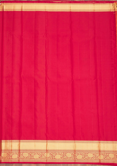 Maroon Zariwork Pure Silk Saree