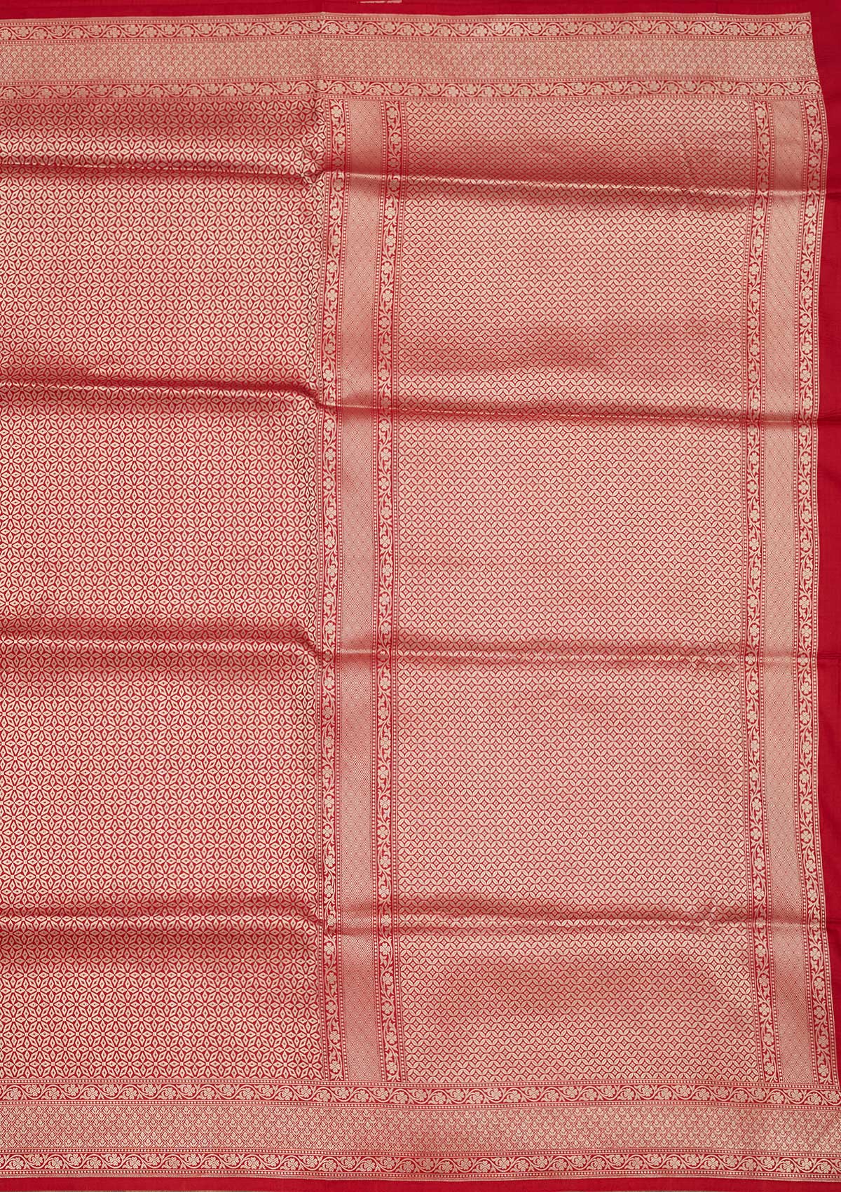Maroon Zariwork Pure Silk Saree-Koskii