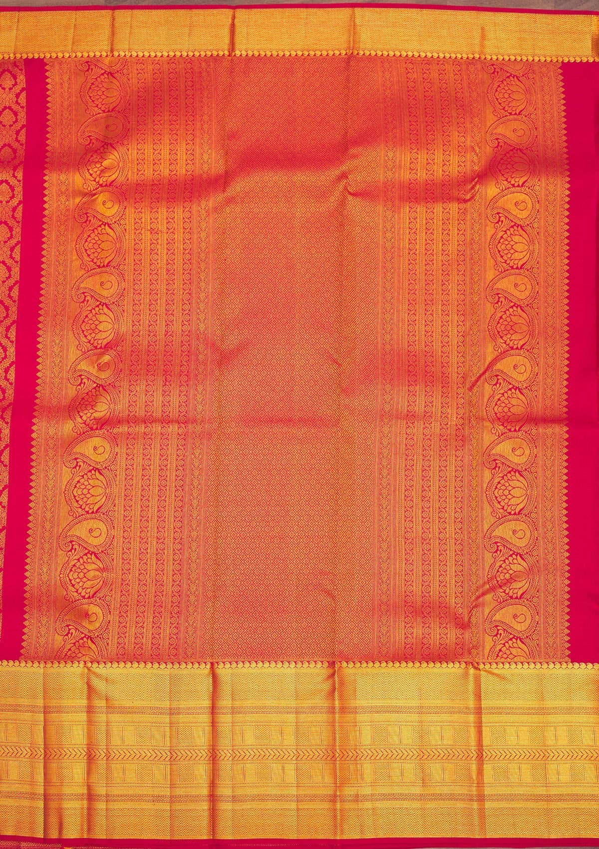 Maroon Zariwork Pure Silk Saree