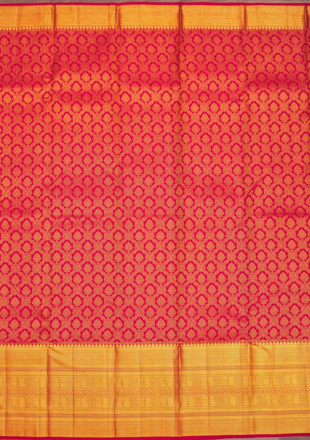 Maroon Zariwork Pure Silk Saree