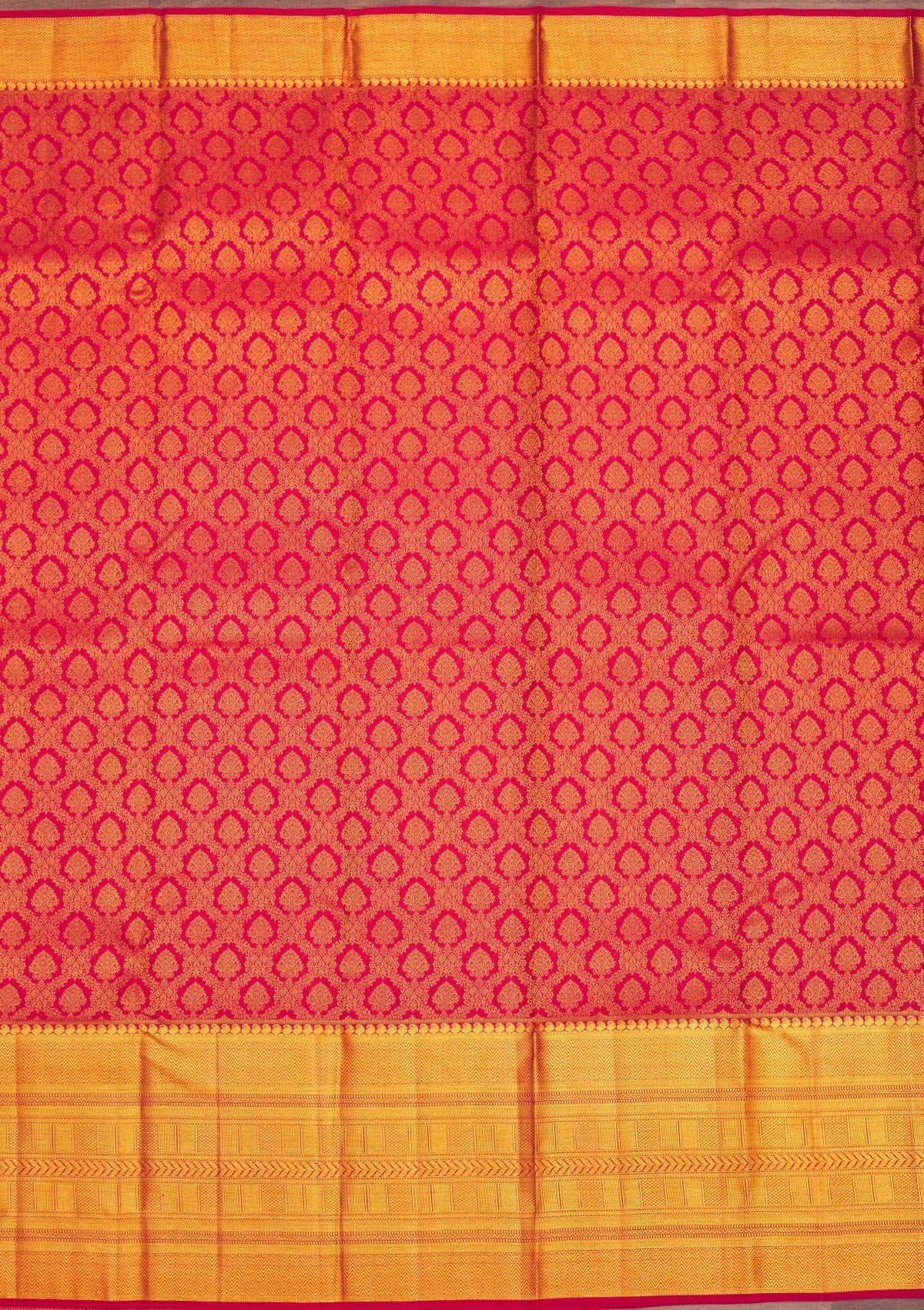 Maroon Zariwork Pure Silk Saree