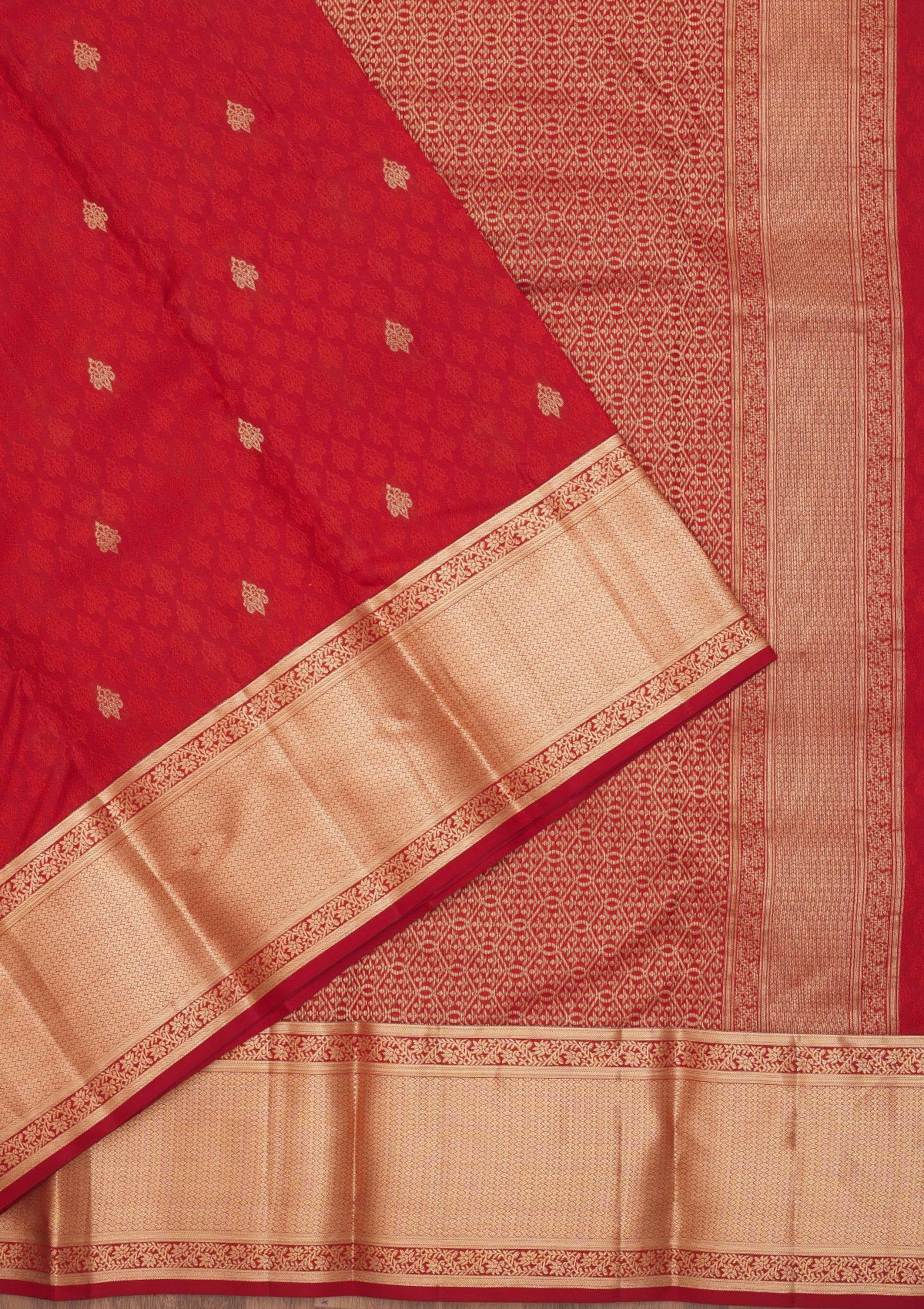 Maroon Zariwork Pure Silk Saree