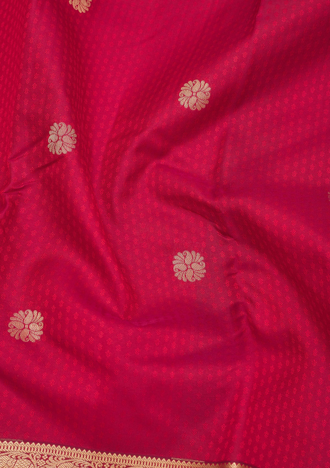 Maroon Zariwork Pure Silk Saree