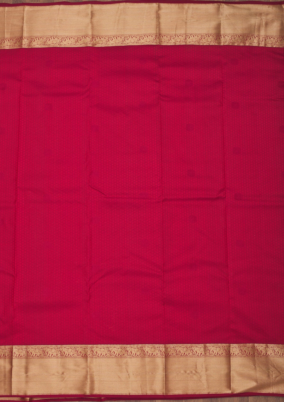 Maroon Zariwork Pure Silk Saree