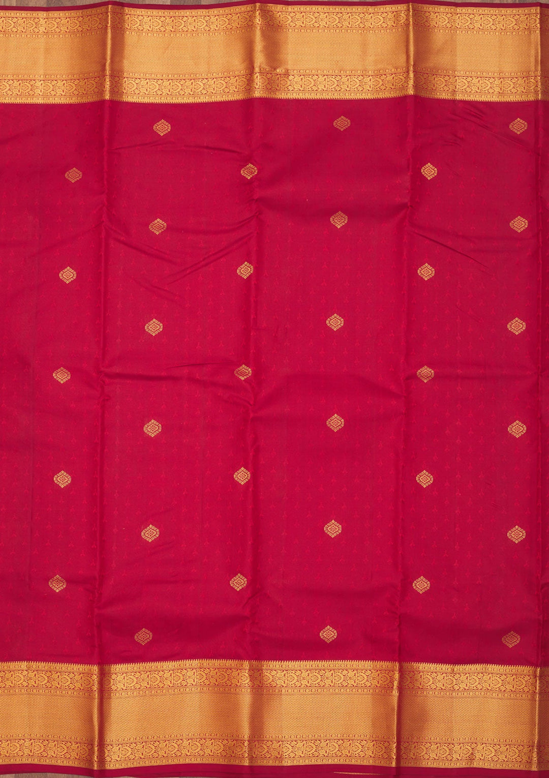 Maroon Zariwork Pure Silk Saree