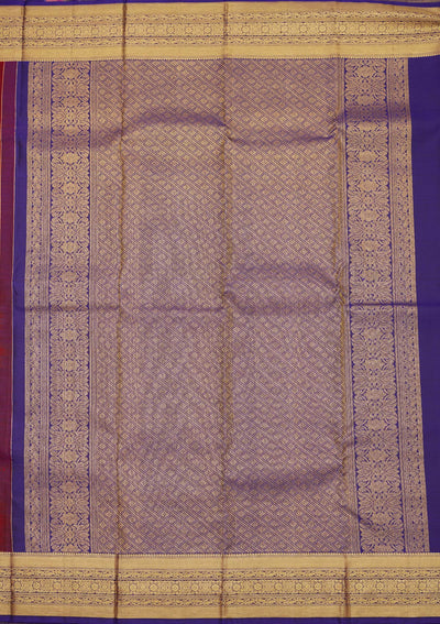 Maroon Zariwork Pure Silk Saree