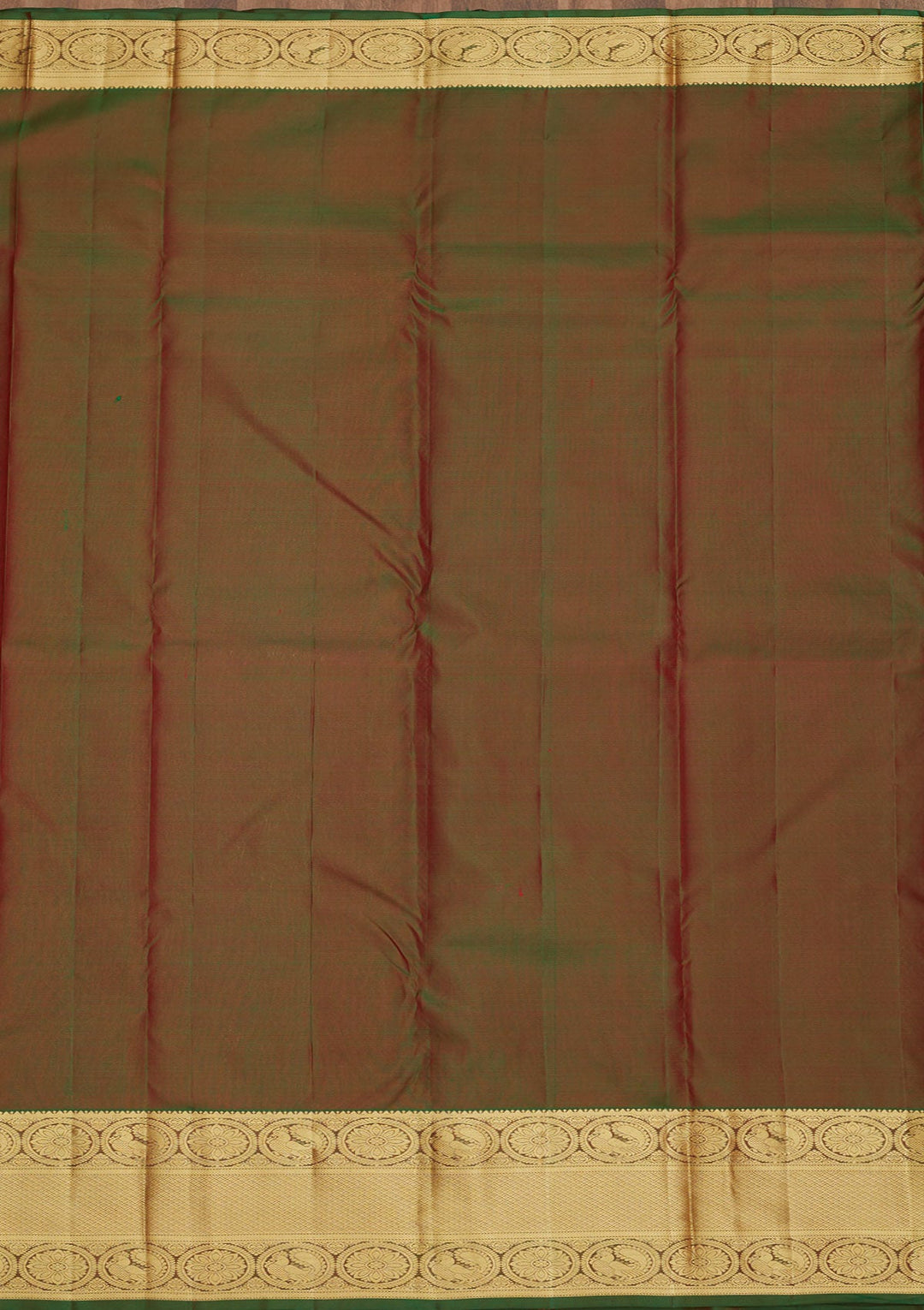 Maroon Zariwork Pure Silk Saree-Koskii