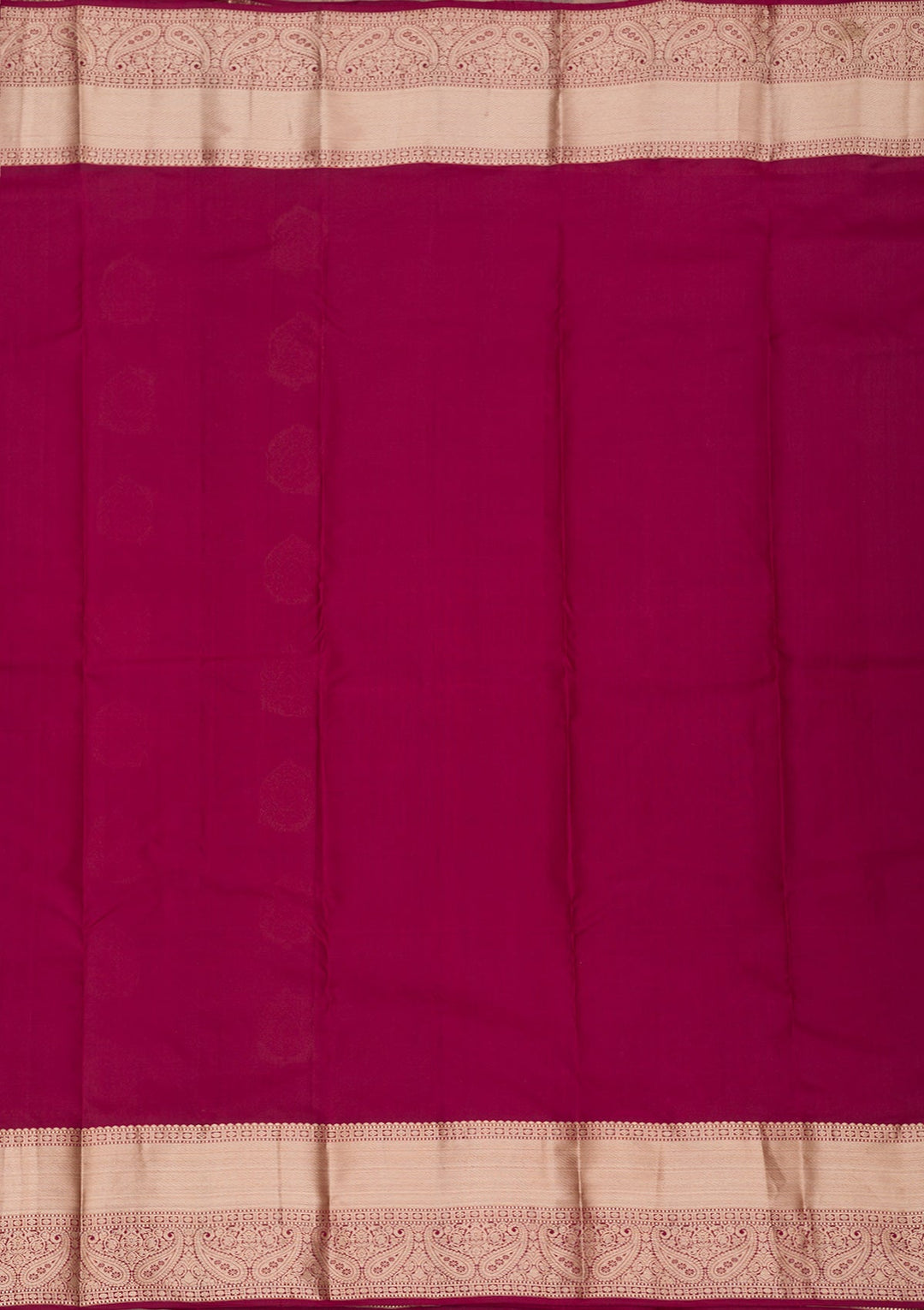 Maroon Zariwork Pure Silk Saree-Koskii