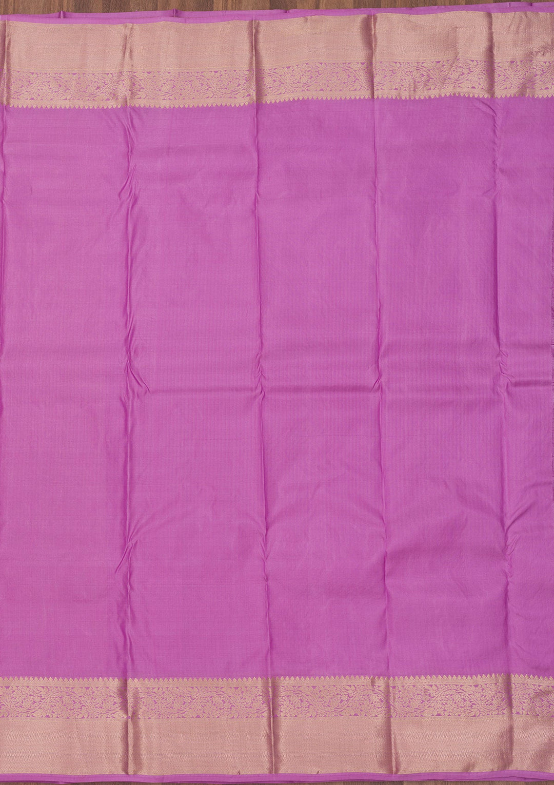 Mauve Zariwork Pure Silk Saree-Koskii