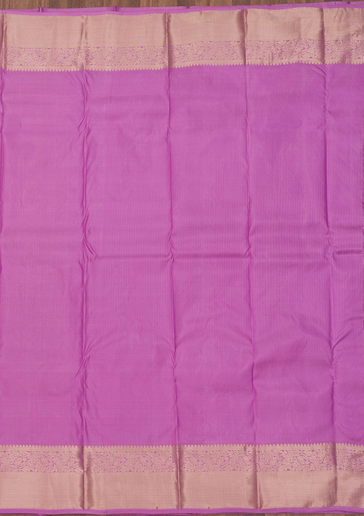 Mauve Zariwork Pure Silk Saree-Koskii