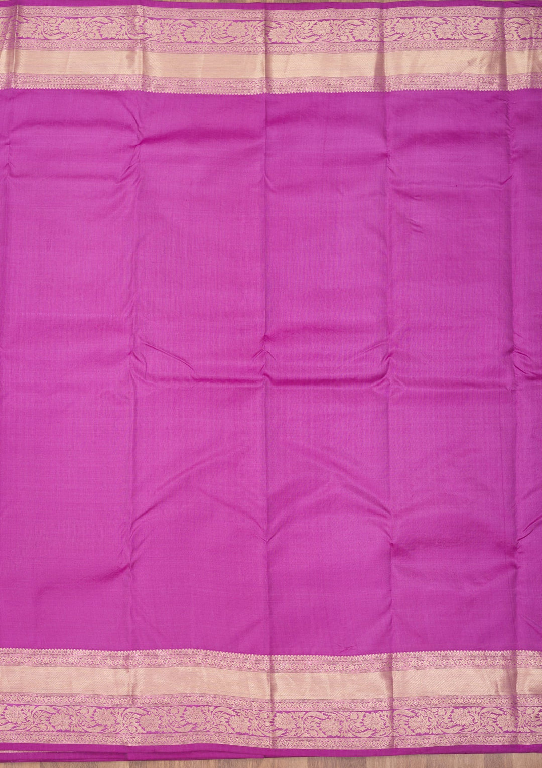 Mauve Zariwork Pure Silk Saree-Koskii