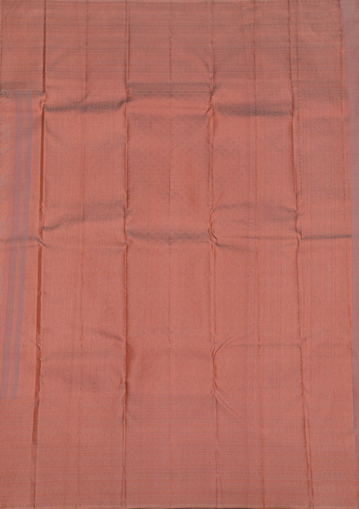 Mauve Zariwork Pure Silk Saree-Koskii