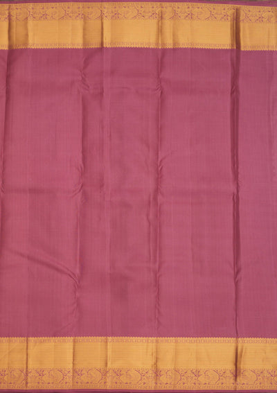 Mauve Zariwork Pure Silk Saree