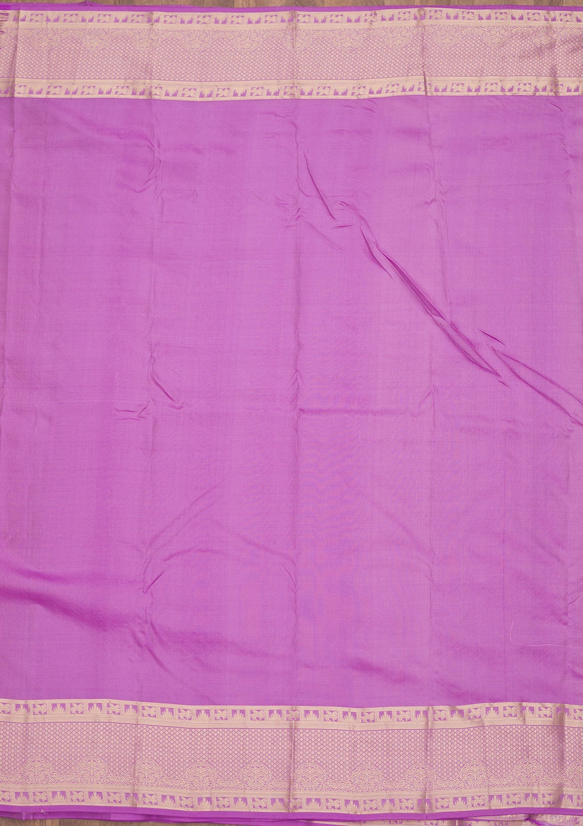 Lavender Zariwork Pure Silk Saree-Koskii