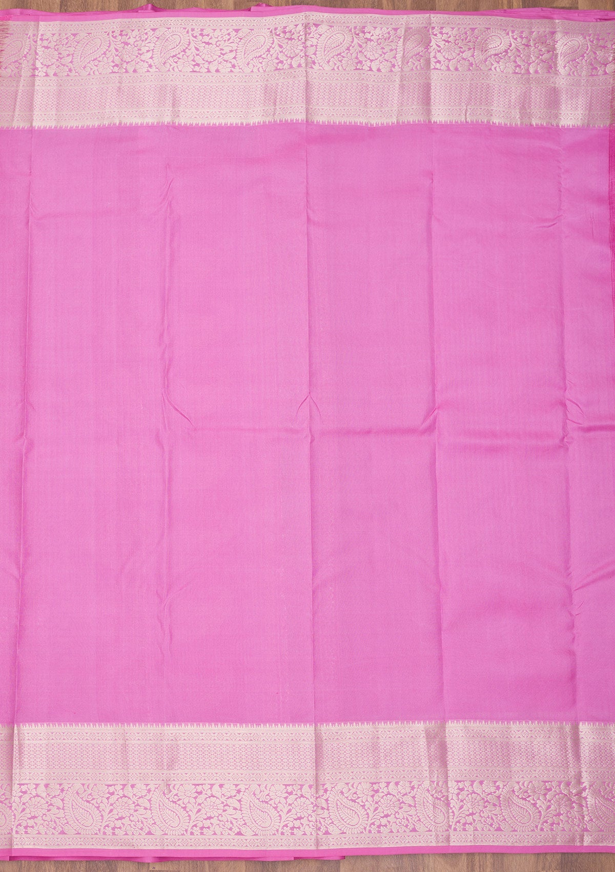 Mauve Zariwork Pure Silk Saree