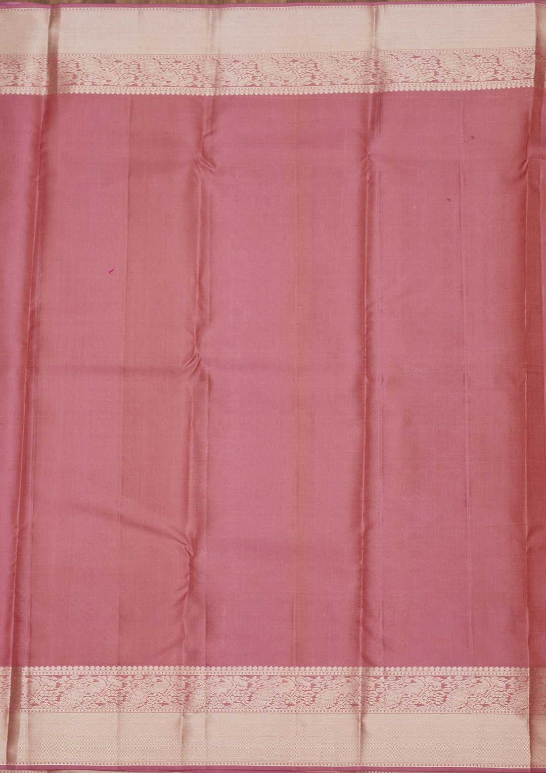 Mauve Zariwork Pure Silk Saree-Koskii