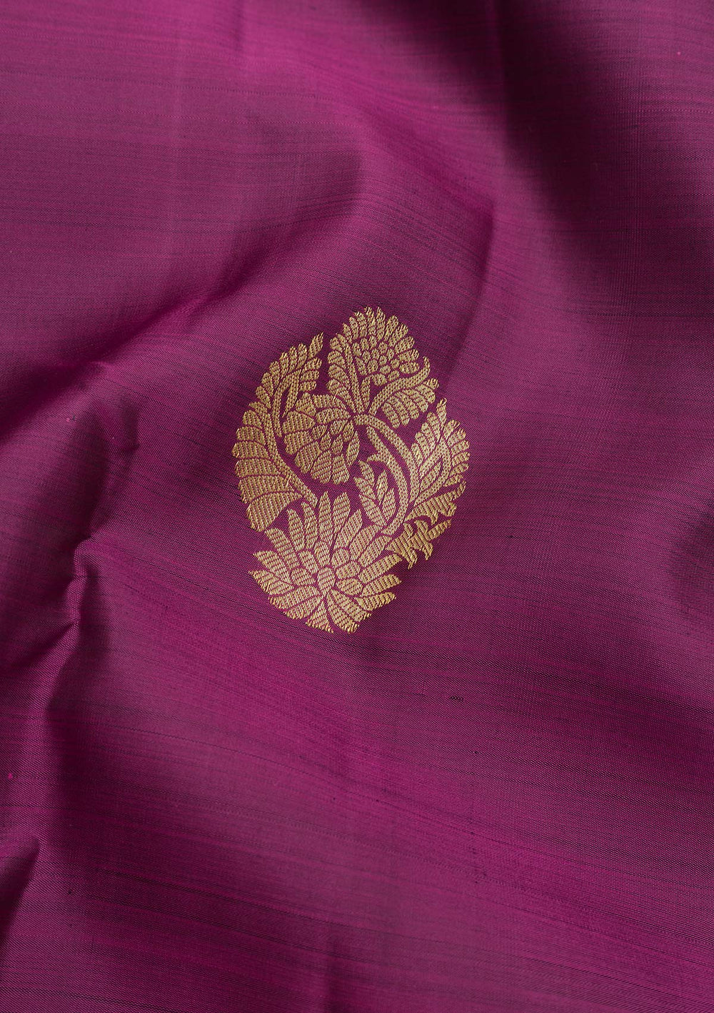 Mauve Zariwork Pure Silk Saree-Koskii