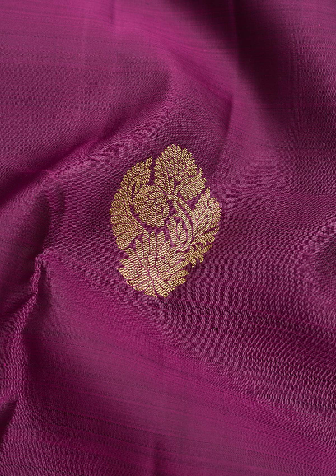 Mauve Zariwork Pure Silk Saree-Koskii