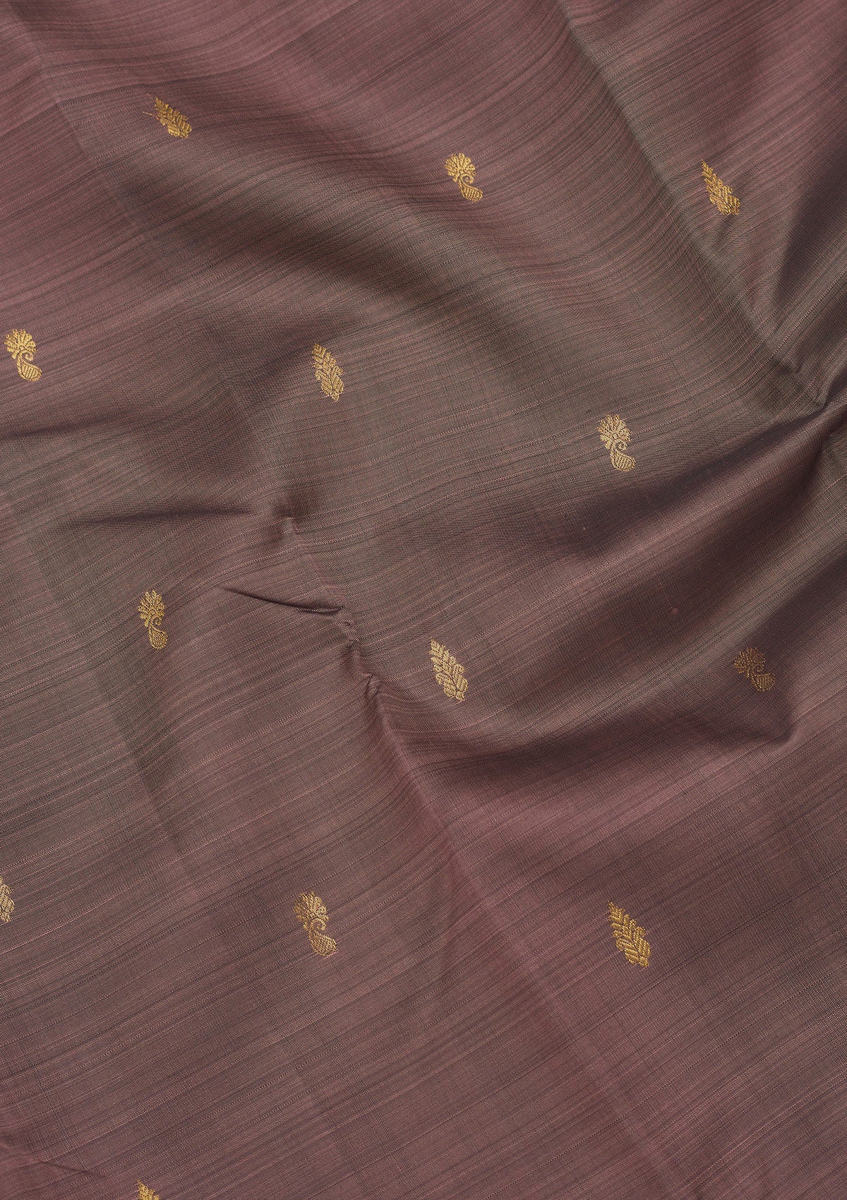 Mauve Zariwork Pure Silk Saree
