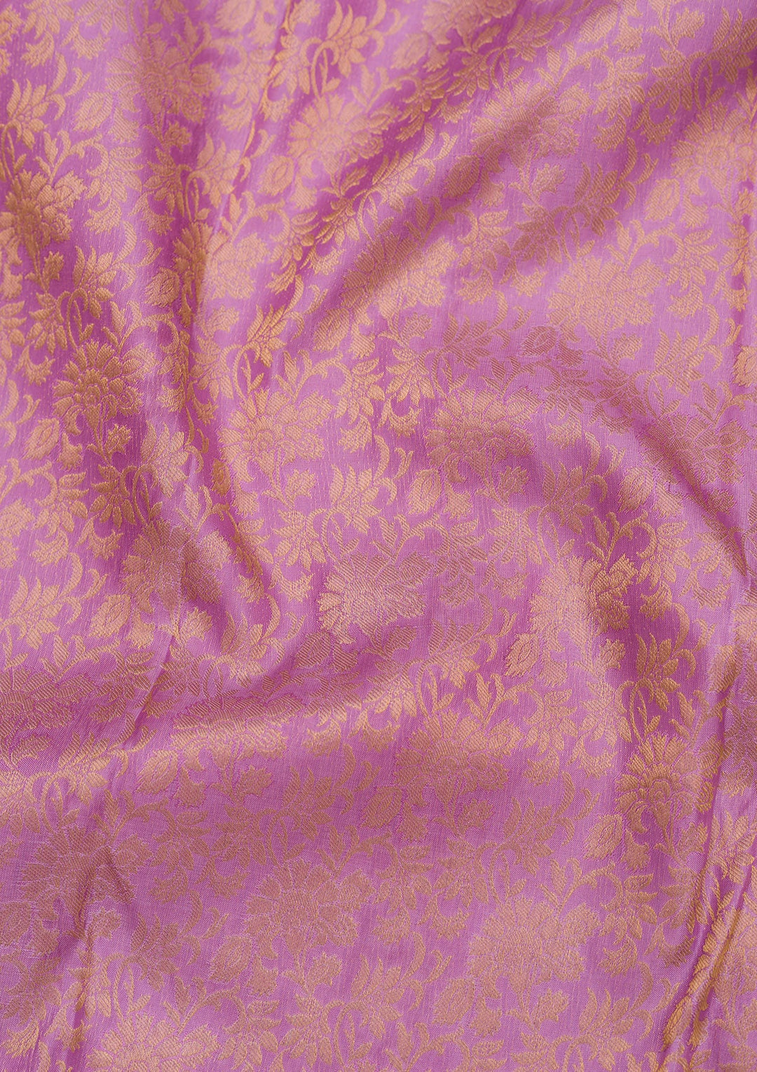 Mauve Zariwork Pure Silk Saree-Koskii